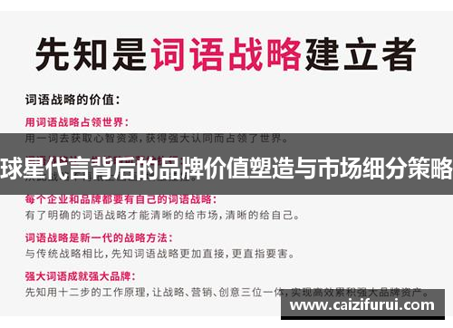 球星代言背后的品牌价值塑造与市场细分策略